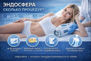 Эндосфера: сколько процедур требуется и от чего зависит их количество