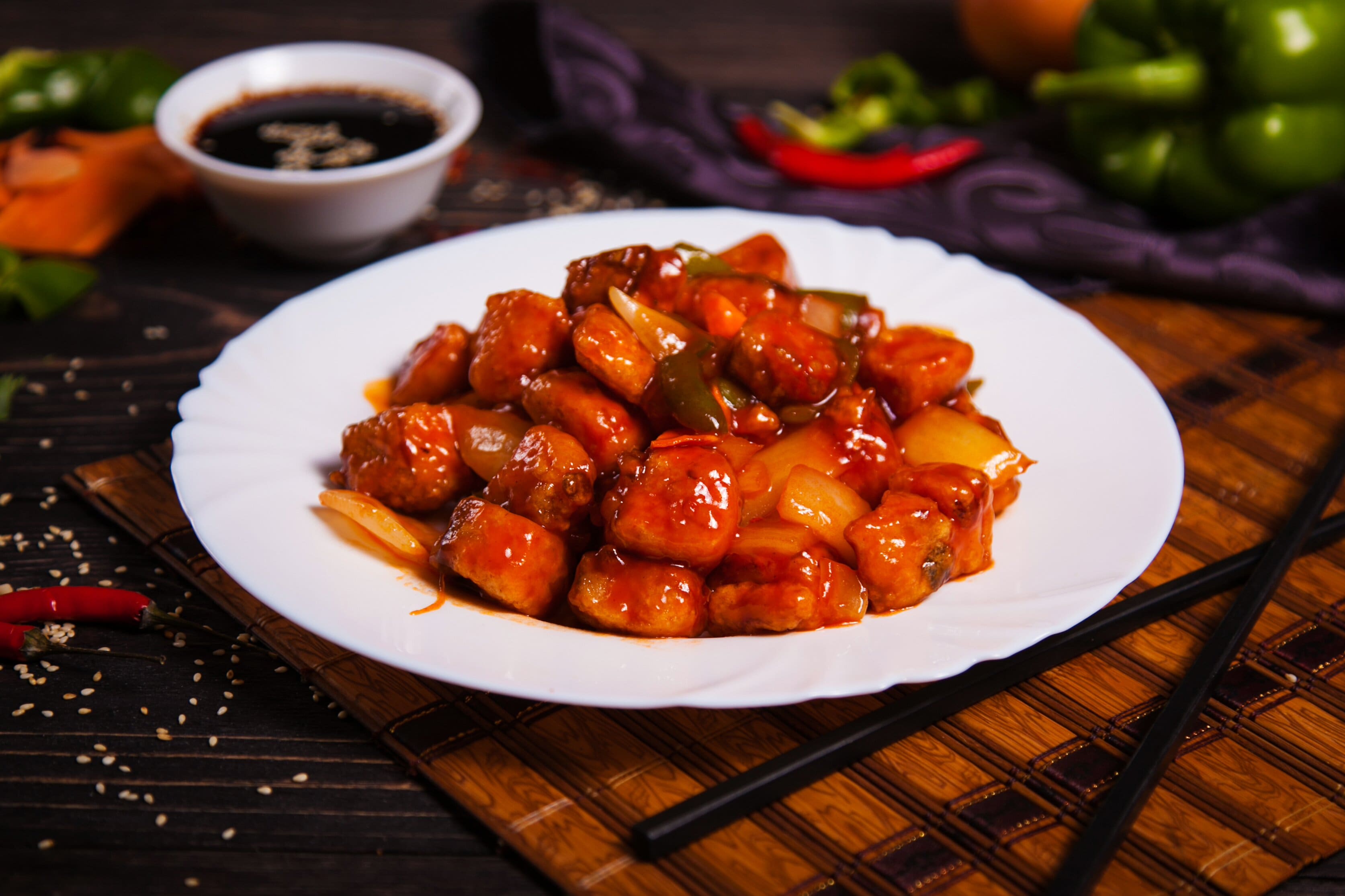 Китайский соус: острый, рецепты