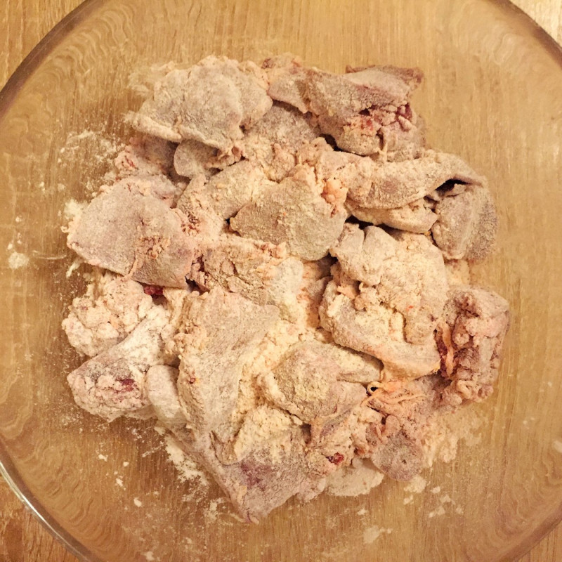 Румынский дроб из куриной печени