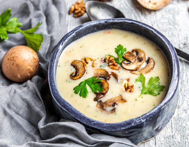 Грибной суп-пюре: 7 вкусных рецептов из грибов