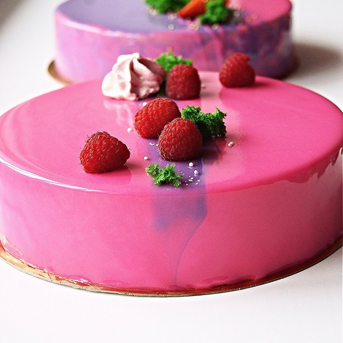 Муссовый торт с зеркальной глазурью: пошаговый рецепт с фото :: syl.ru