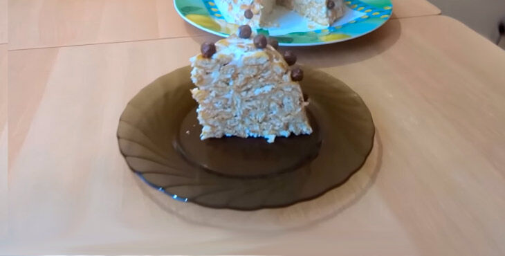 Муссовый кокосовый торт (без выпечки)