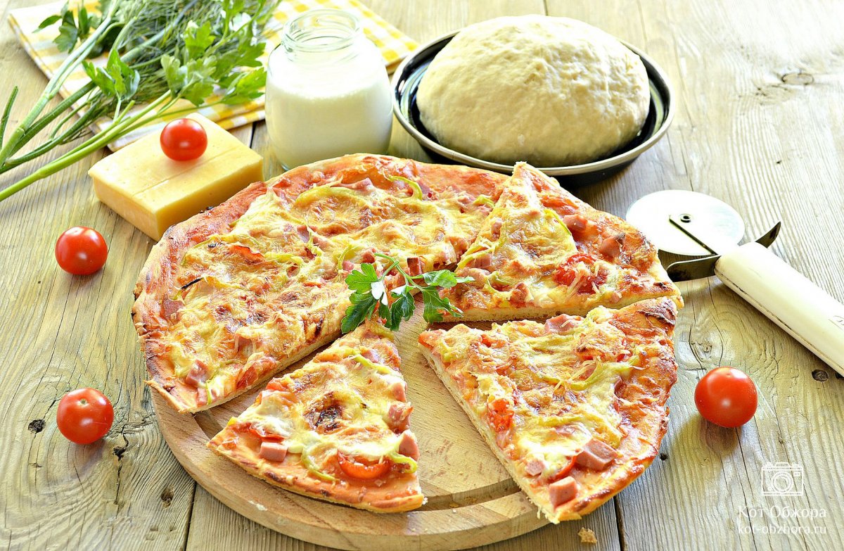 Тесто для пиццы - 10 простых и вкусных рецептов в домашних условиях