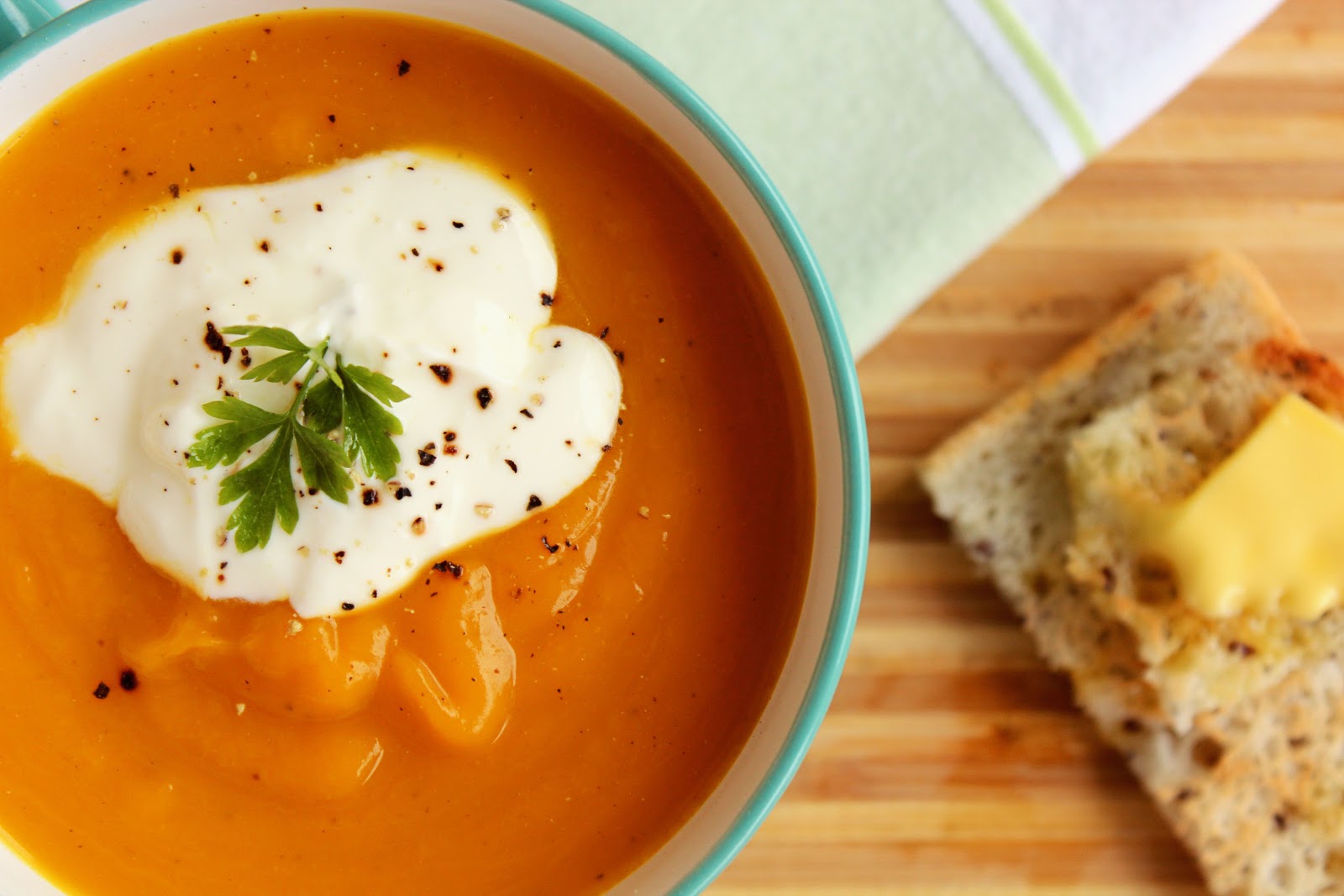 Суп-пюре с тыквой и плавленым сыром – кулинарные рецепты