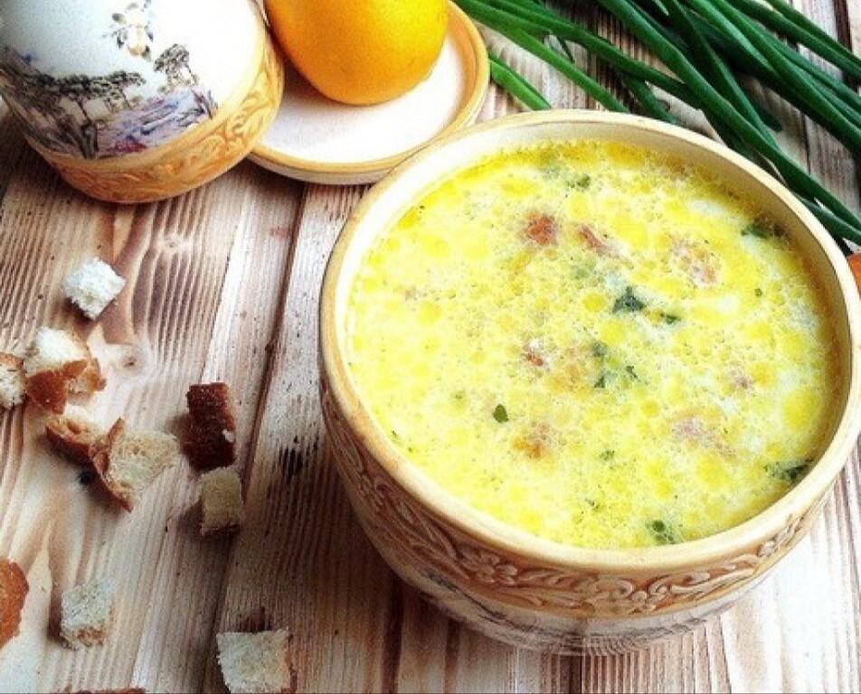 Сырный суп с плавленым сыром и курицей: 4 рецепта с фото