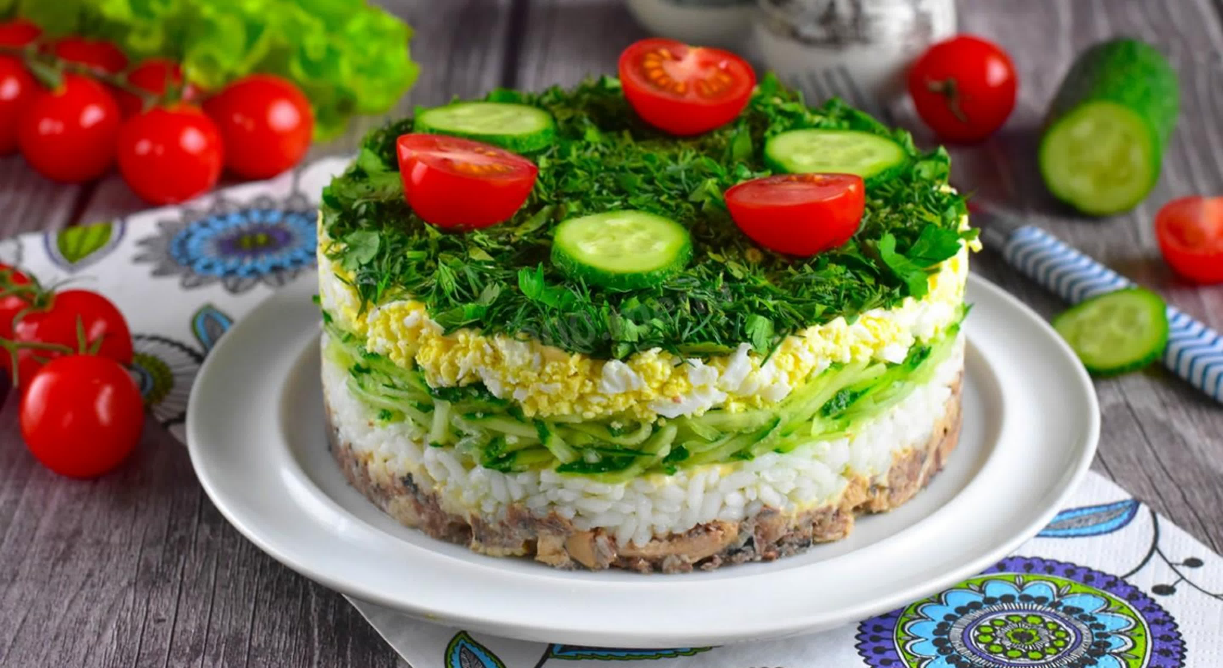 Классический салат с фасолью — 10 рецептов очень вкусных салатов
