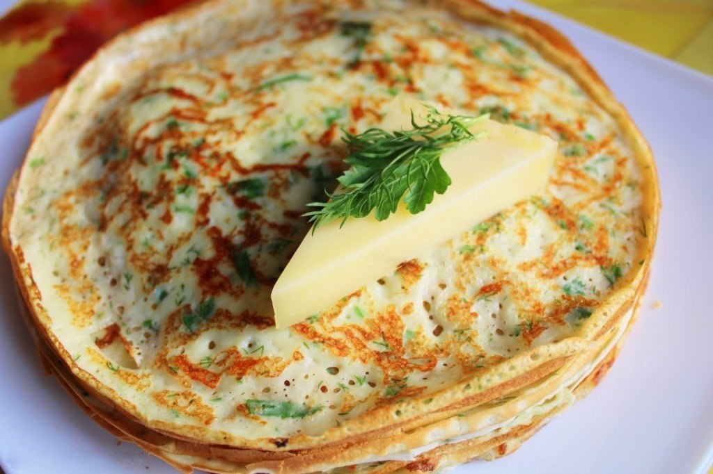 5 рецептов блинов с сыром