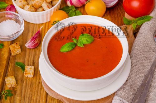 Пряный томатный суп