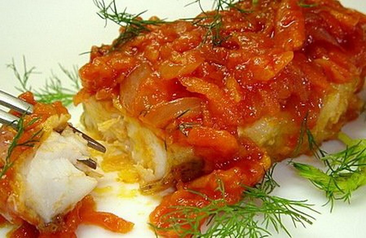 Рыба по гречески в духовке рецепт