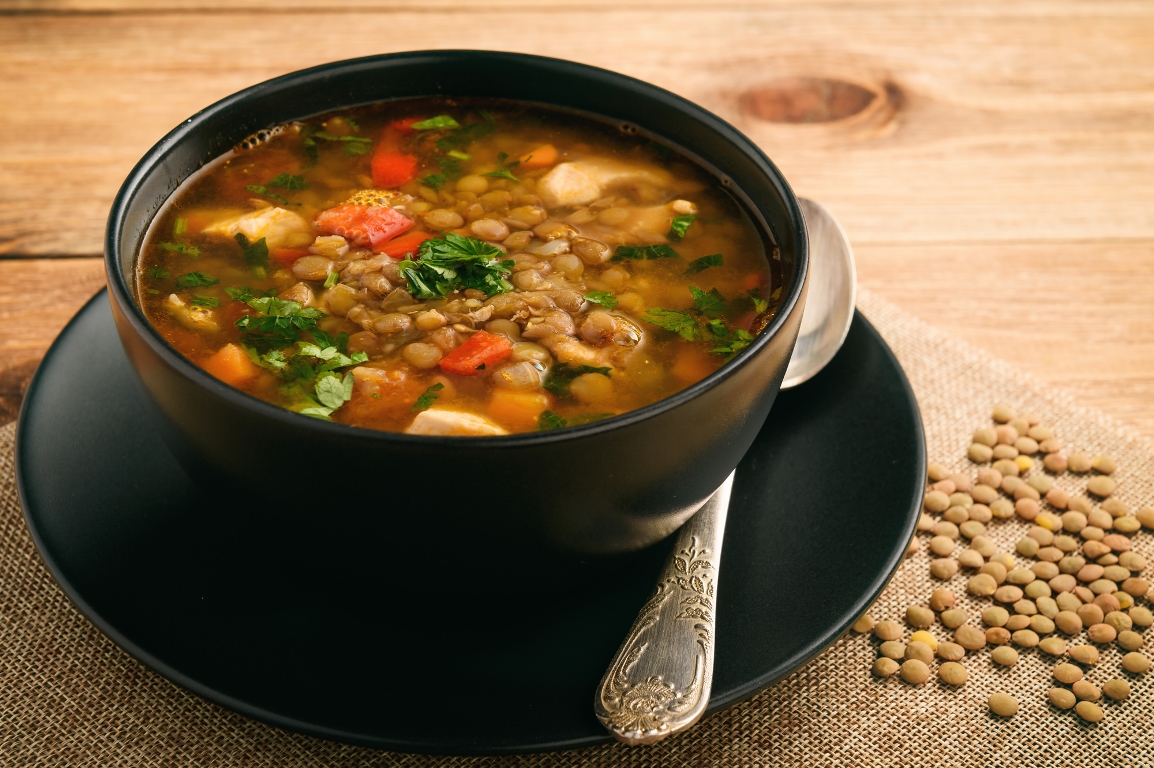 Чечевичный суп: рецепты с фото
