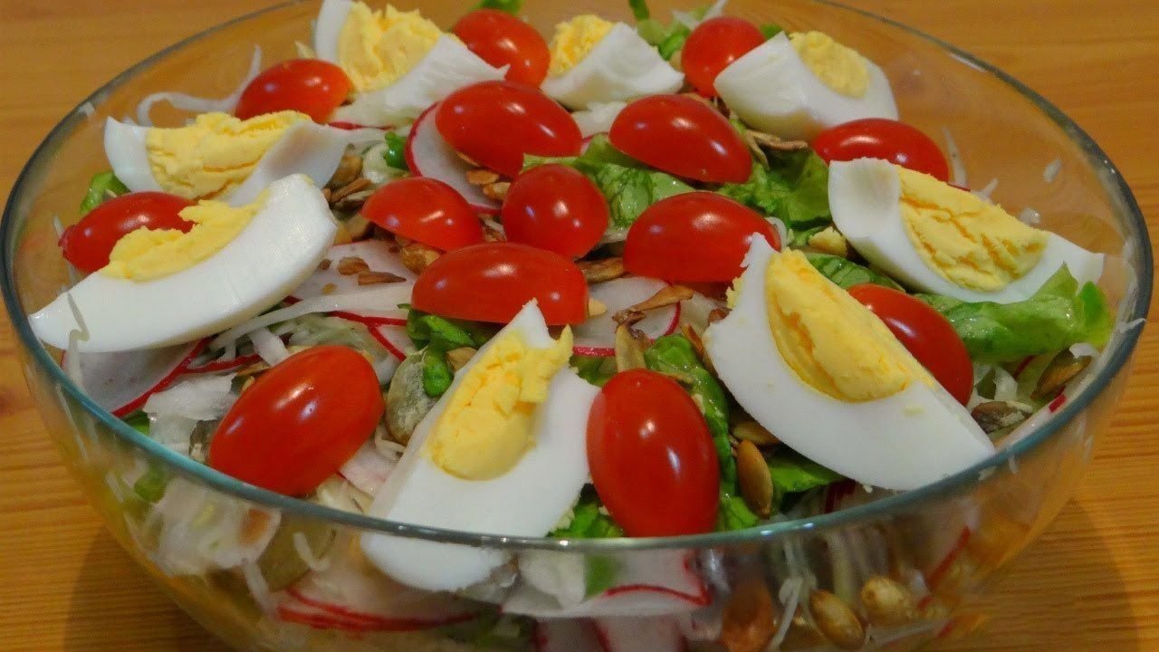 Салат с креветками без майонеза: 15 рецептов с фото
