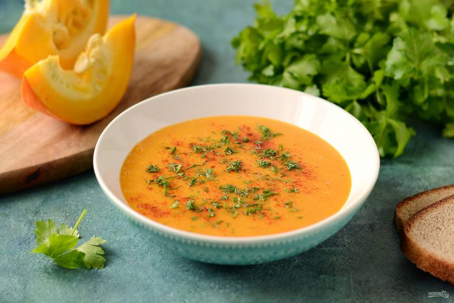 Как приготовить суп-пюре из тыквы: 9 самые вкусных рецептов