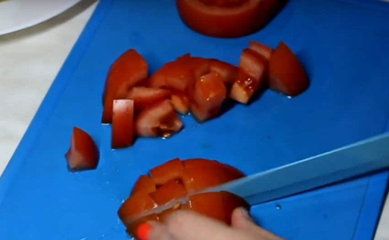 Запечённый картофель в томатно-соевом соусе