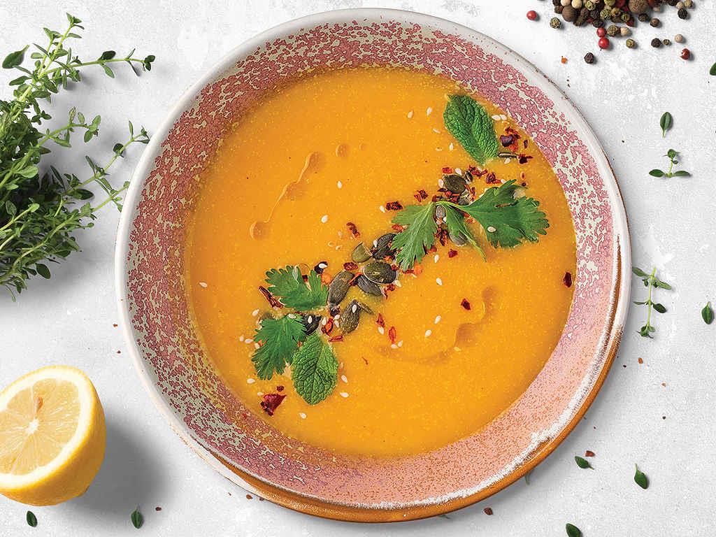 Тыквенный суп-пюре классический — 10 пошаговых рецептов