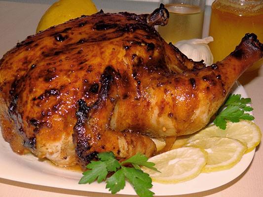 Курица в имбирно-соевом маринаде