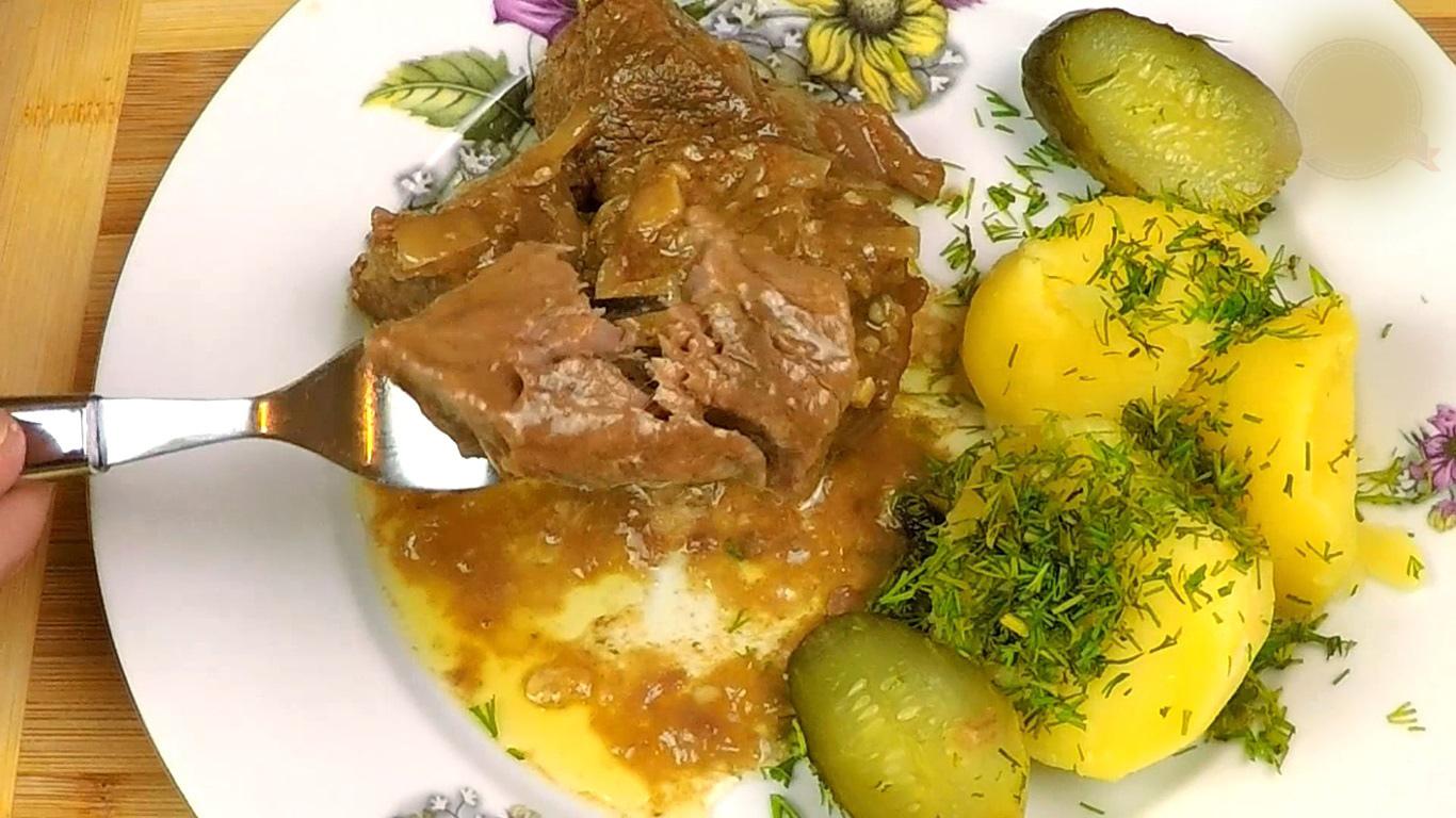 Говядина по-кремлёвски - вкуснейшее мясо на сливочном масле