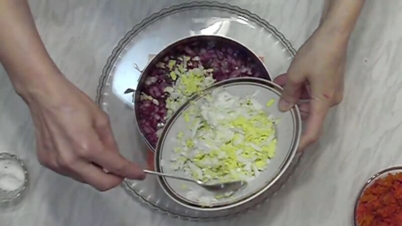 Салат из макаронных изделий - Нудельсалат