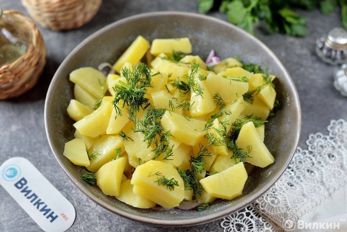 Немецкий картофельный салат, рецепт с фото - готовим дома, рецепты с фото пошагово