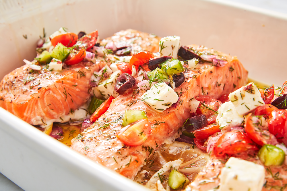 Рыба по-гречески – 6 рецептов, как приготовить в духовке, в мультиварке и на сковороде