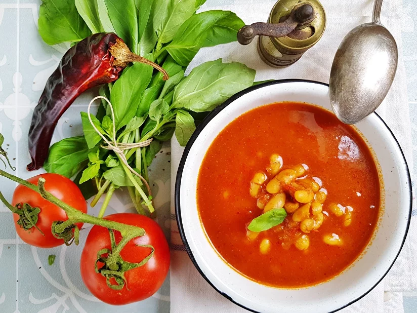 Крем-суп из шпината, рецепт первого блюда