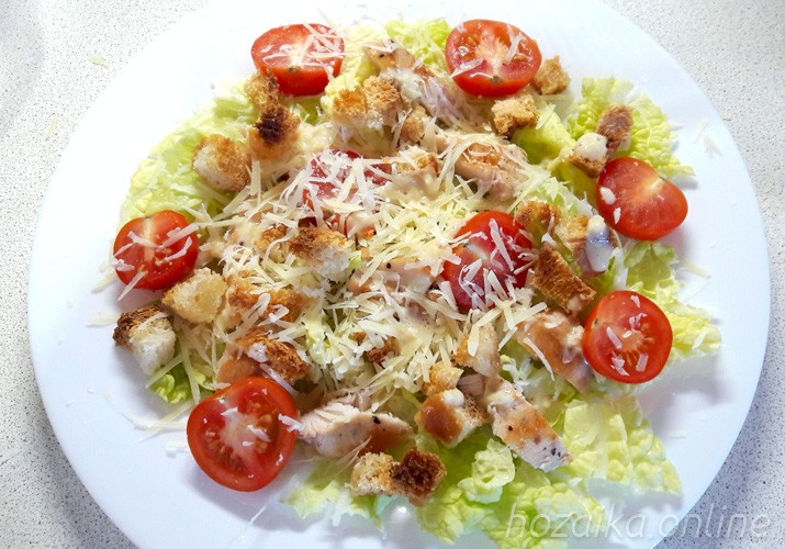 Салат цезарь с креветками - 10 рецептов в домашних условиях с фото пошагово