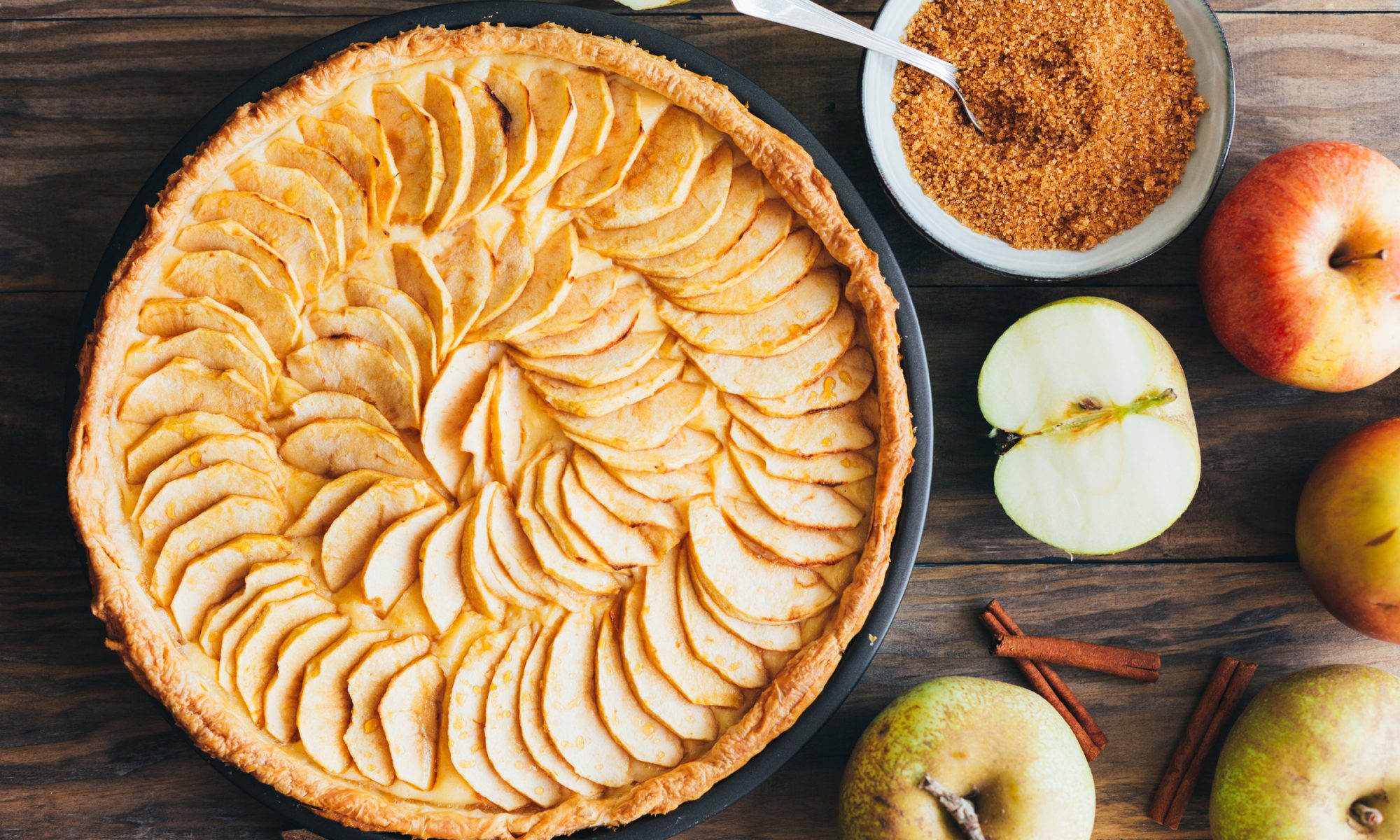 Тарт татен- рецепты яблочного и грушевого пирога наизнанку