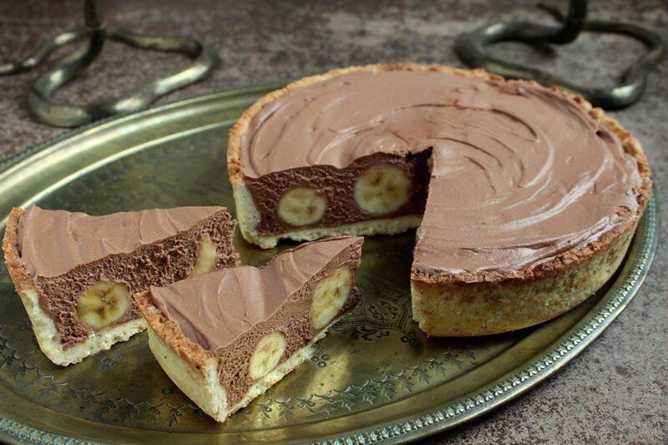 Шоколадно-банановый торт – звучит сложнее, чем готовится. рецептуры теста и кремов для шоколадно-банановых тортов