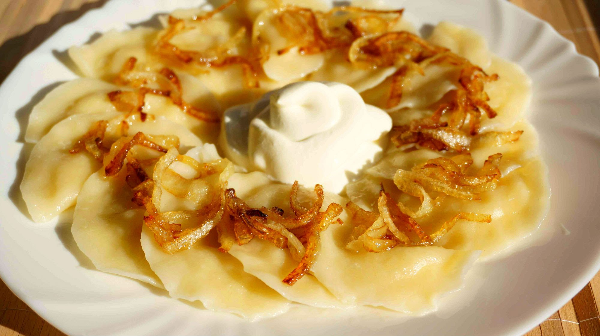 Вареники с картошкой и луком: пошаговый рецепт приготовления в домашних условиях