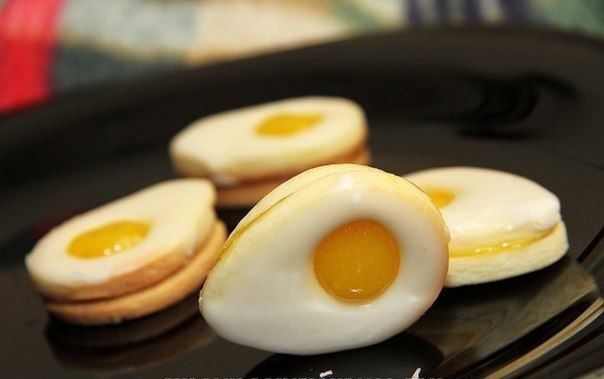 Пасхальное печенье "Лимонные яйца"