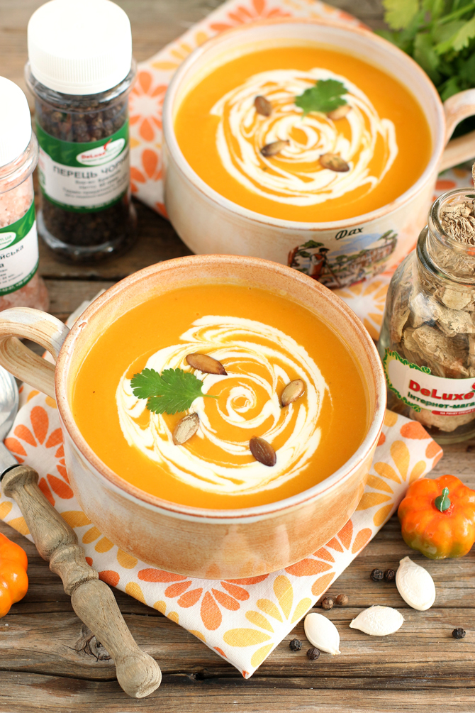 Тыквенный суп с имбирем - вкусно и полезно: рецепт с фото и видео
