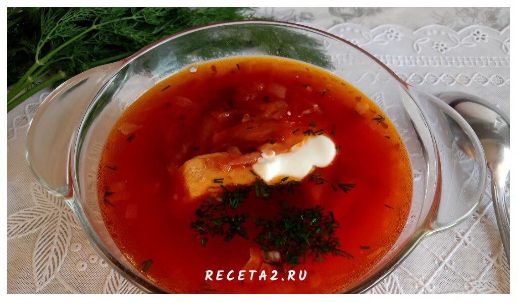 Постный борщ с килькой в томате - рецепт с фотографиями - patee. рецепты