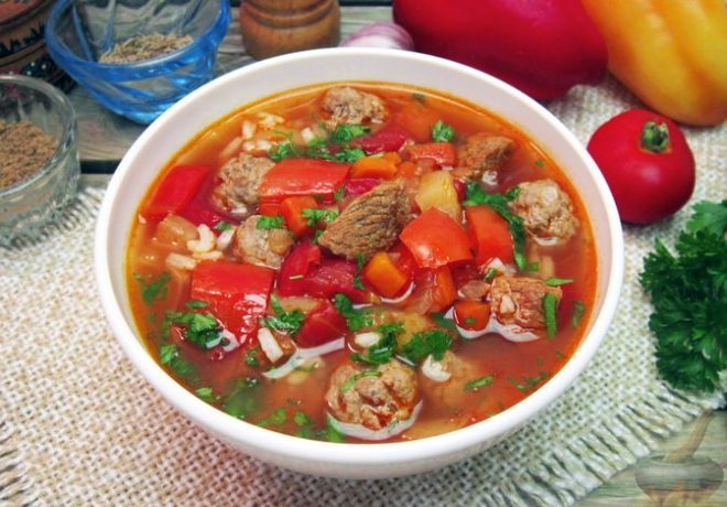 Готовим национальное узбекское блюдо — суп мастава