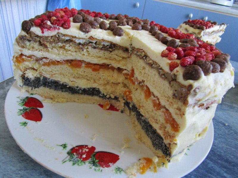 Торт «дамский каприз» – побалуемся сладеньким! рецепты медовых, маковых, ореховых, шоколадных тортов «дамский каприз»