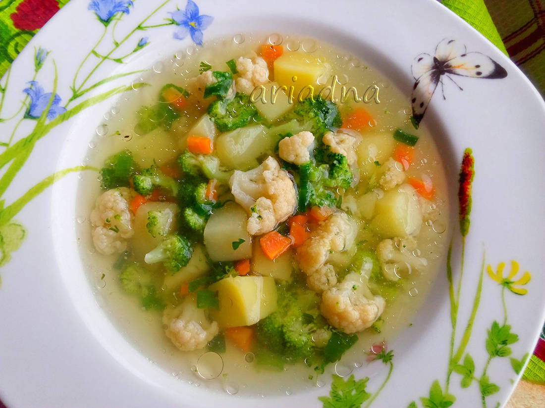 Пп-супы из брокколи и цветной капусты: топ-5 простых и вкусных рецептов