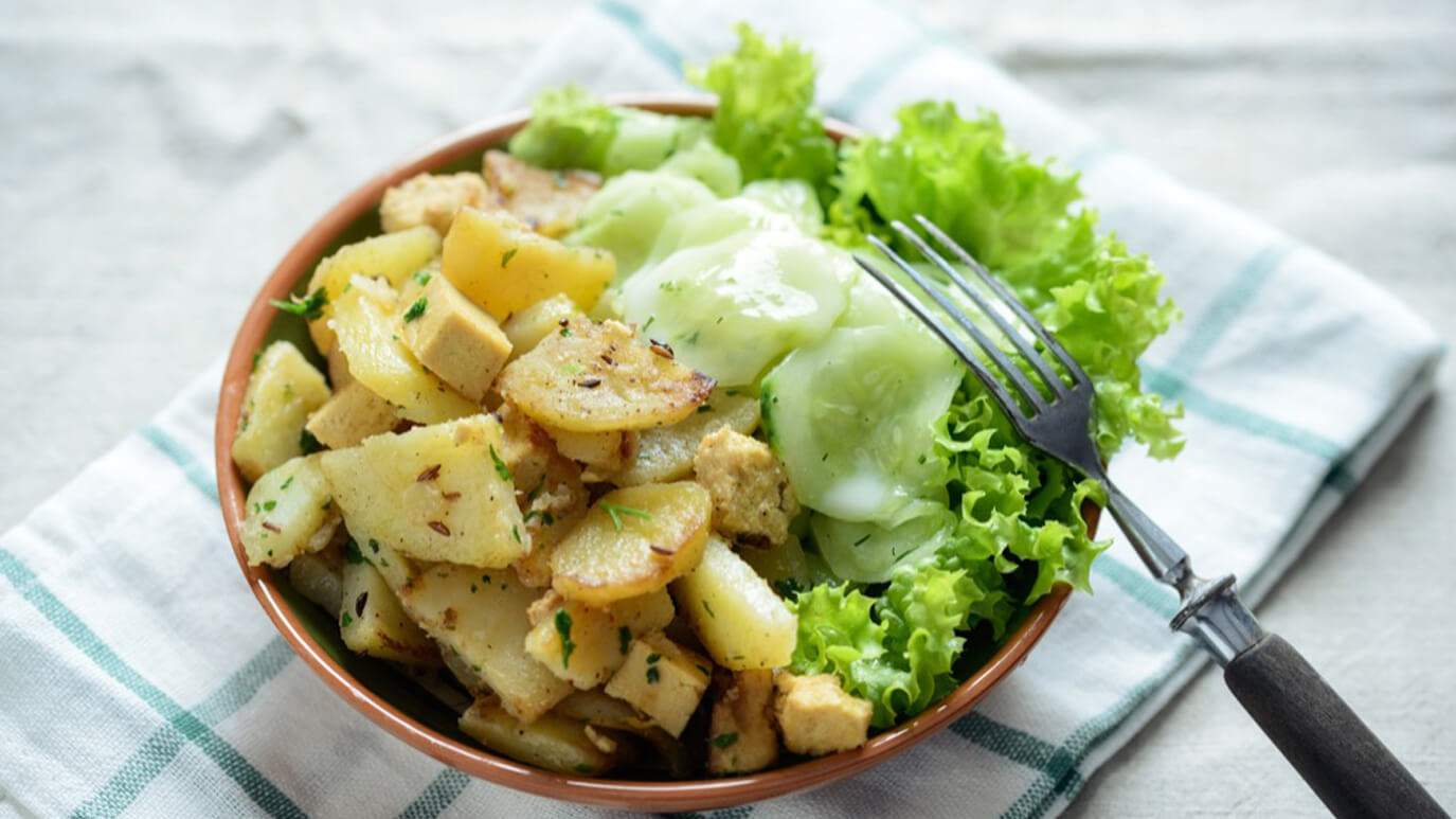 Немецкий картофельный салат рецепт с фото пошагово - 1000.menu
