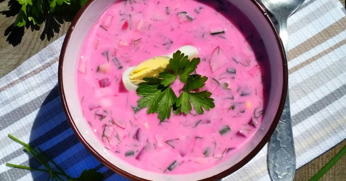 Холодный суп “свекольник” – рецепт приготовления освежающего холодника в домашних условиях