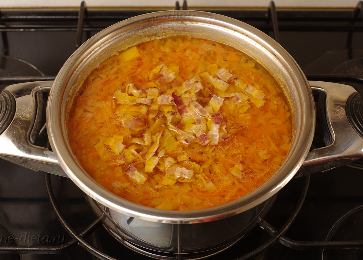 Суп гороховый - 5 рецептов горохового супа с копченостями