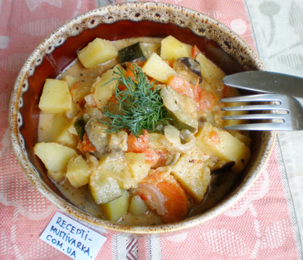 10 рецептов вкусного овощного рагу в мультиварке: с мясом, с кабачками, курицей, картошкой - glamusha
