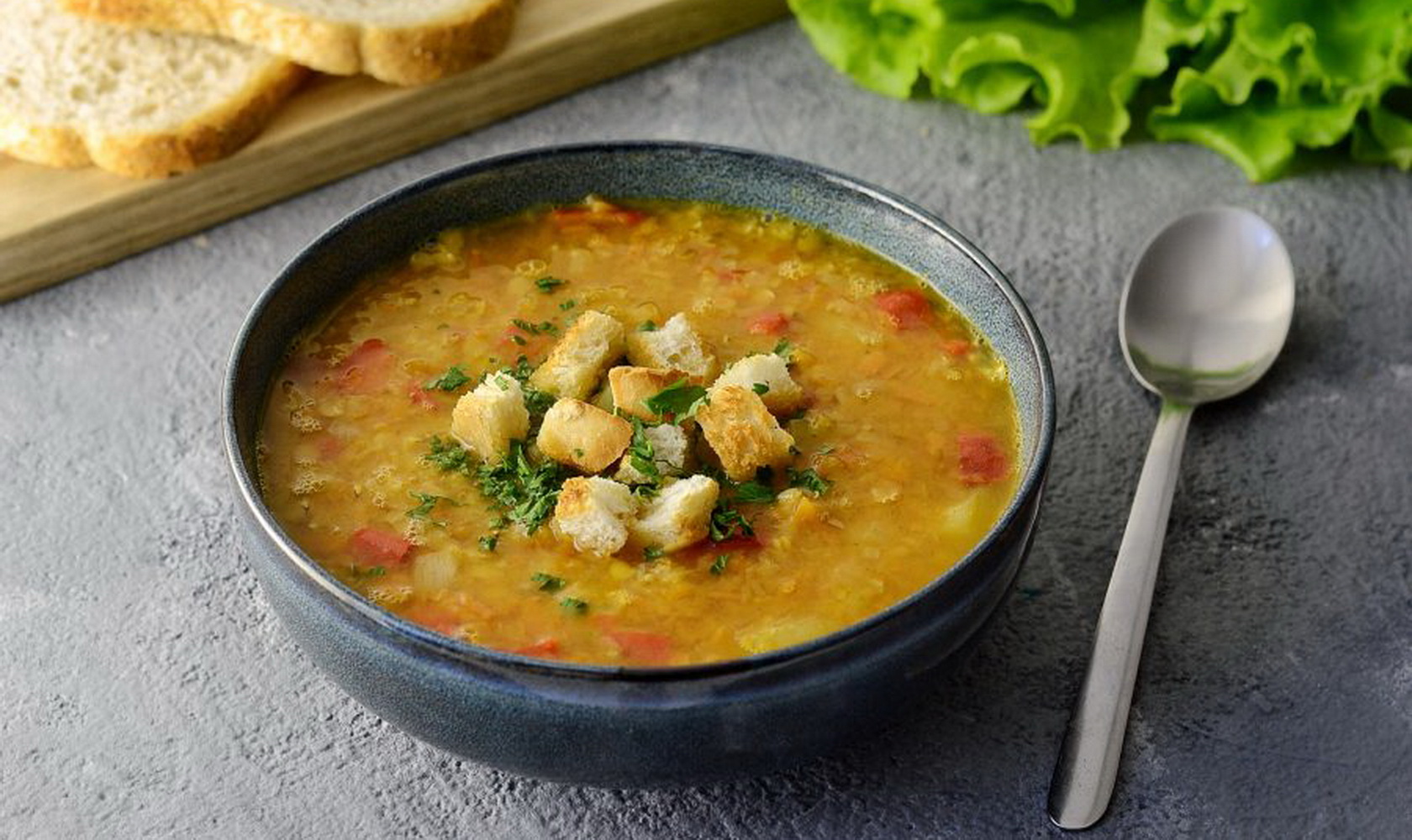 Куриный суп с чечевицей – простой и вкусный рецепт