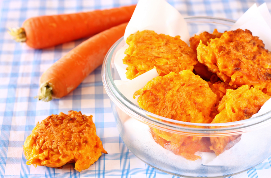 Рецепт морковных оладий - 10 пошаговых фото в рецепте