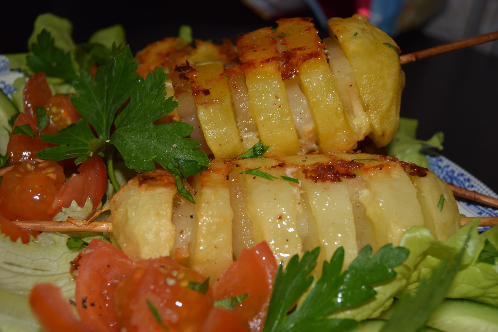 Печеный картофель с салом в духовке - готовим дома, рецепты с фото пошагово