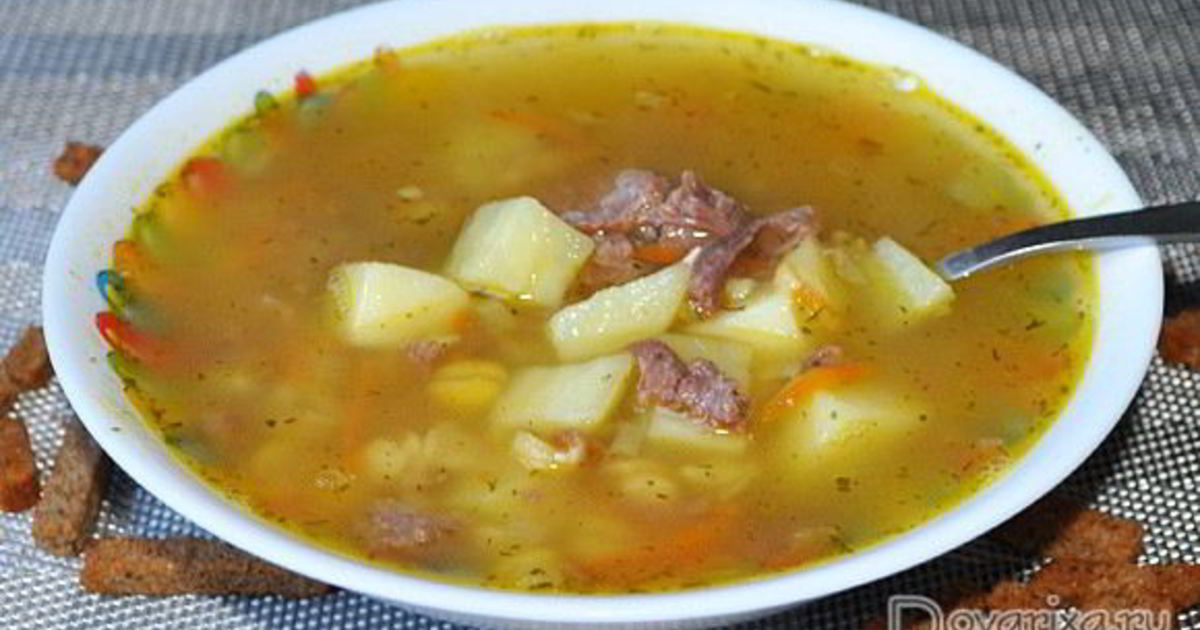 Суп из тушенки: пошаговые рецепты с фото