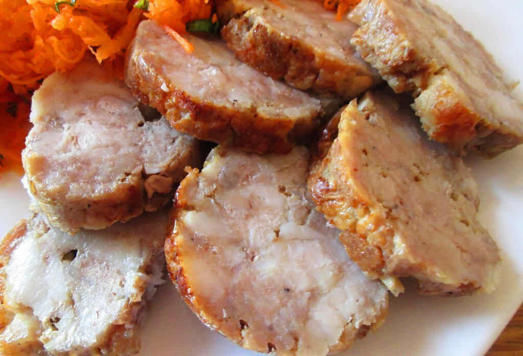 Колбаса из курицы: 5 фото-рецептов домашней куриной колбасы