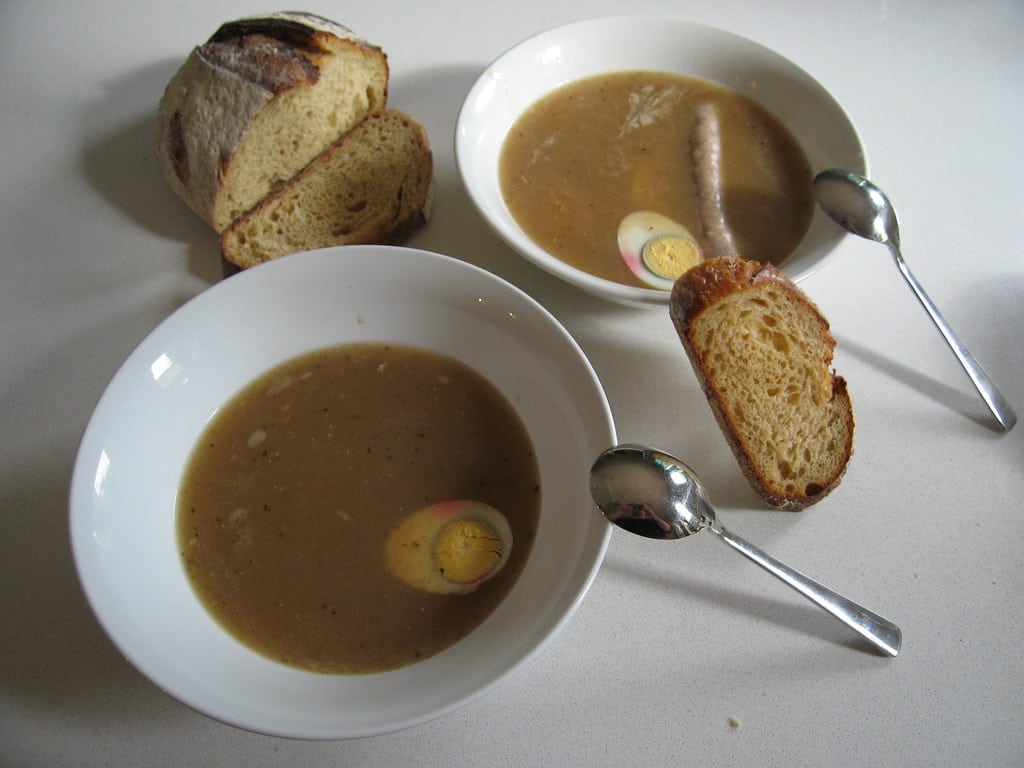 Польский суп «журек»