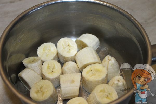 Банановые оладьи