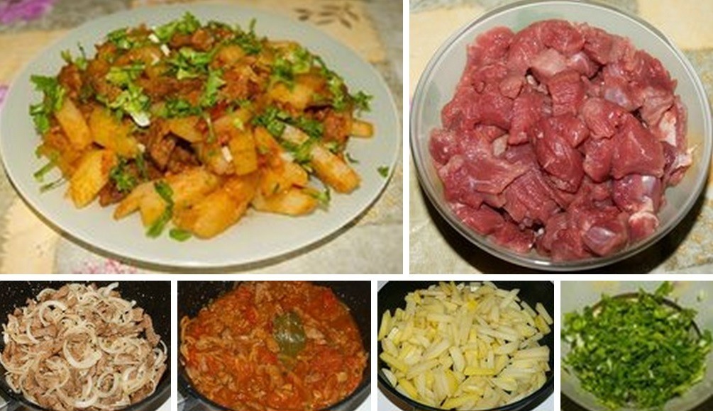 Азу по татарски: 7 самых вкусных рецептов горячего блюда