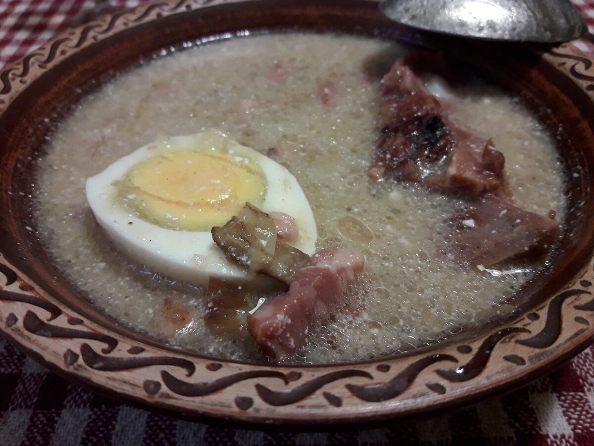 Рецепт приготовления супа журек от диана балыко - «гастроном»