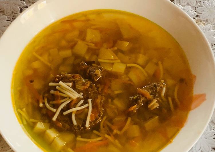 Как приготовить суп из тушенки по пошаговому рецепту с фото