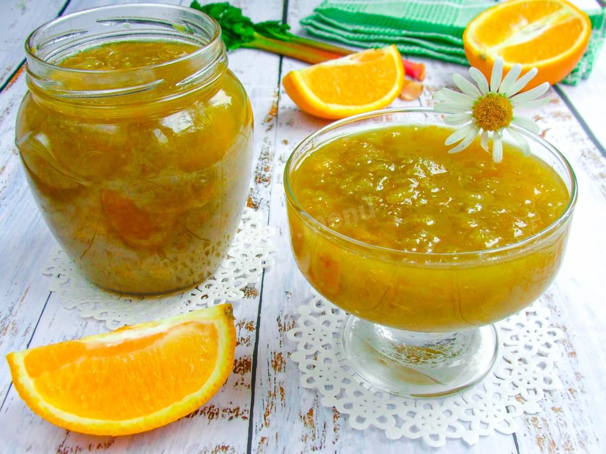 Варенье из ревеня — 7 полезных рецептов: с лимоном, апельсином, бананом, на зиму — тортомарафон