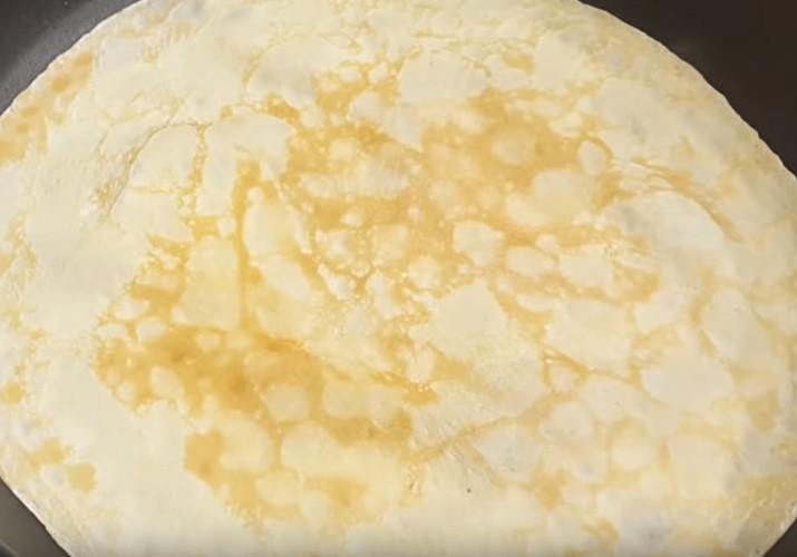 Торт на сковороде с заварным кремом